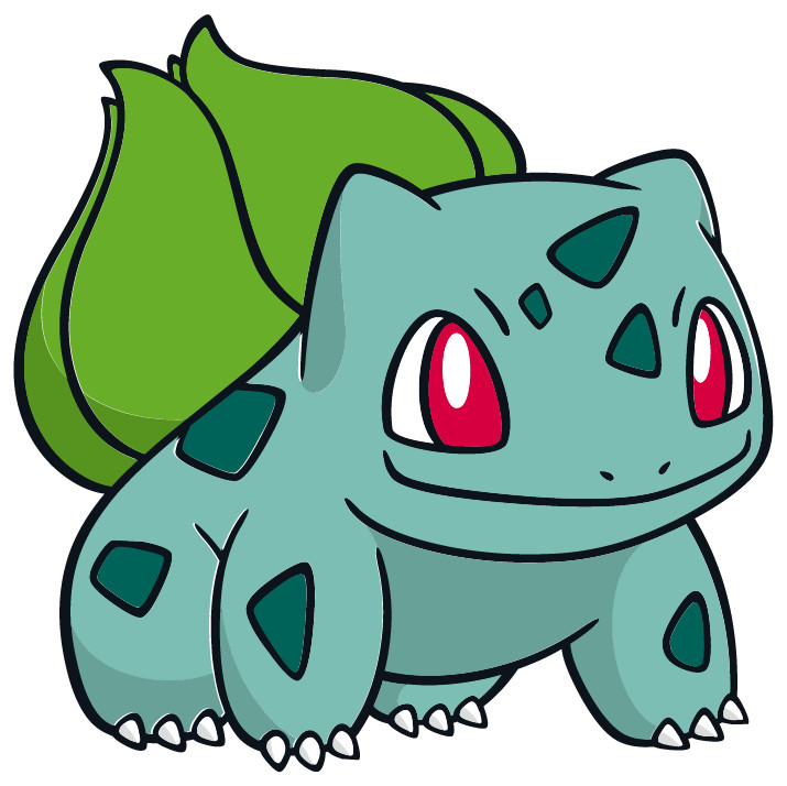 Pokemon Stickers Bulbasaur  / Vinyl Decal  | 10 Sizes TRACKING FAST SHIP