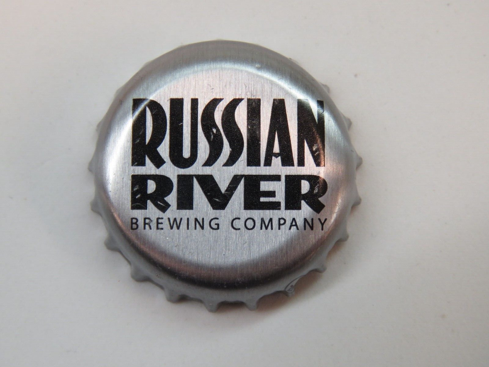 Beer Bottle Crown Cap: RUSSIAN RIVER Brewing Co Pliney the Elder; Santa Rosa, CA