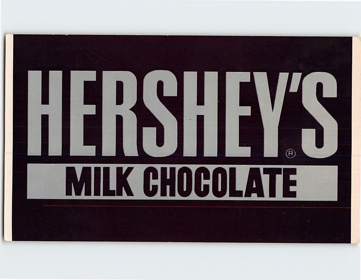 Postcard Hershey's Milk Chocolate