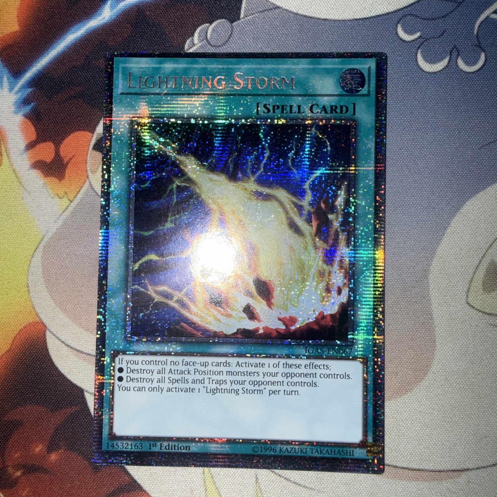 Lightning Storm | IGAS-EN067 | Starlight Rare | 1st Edition | YuGiOh Card | 