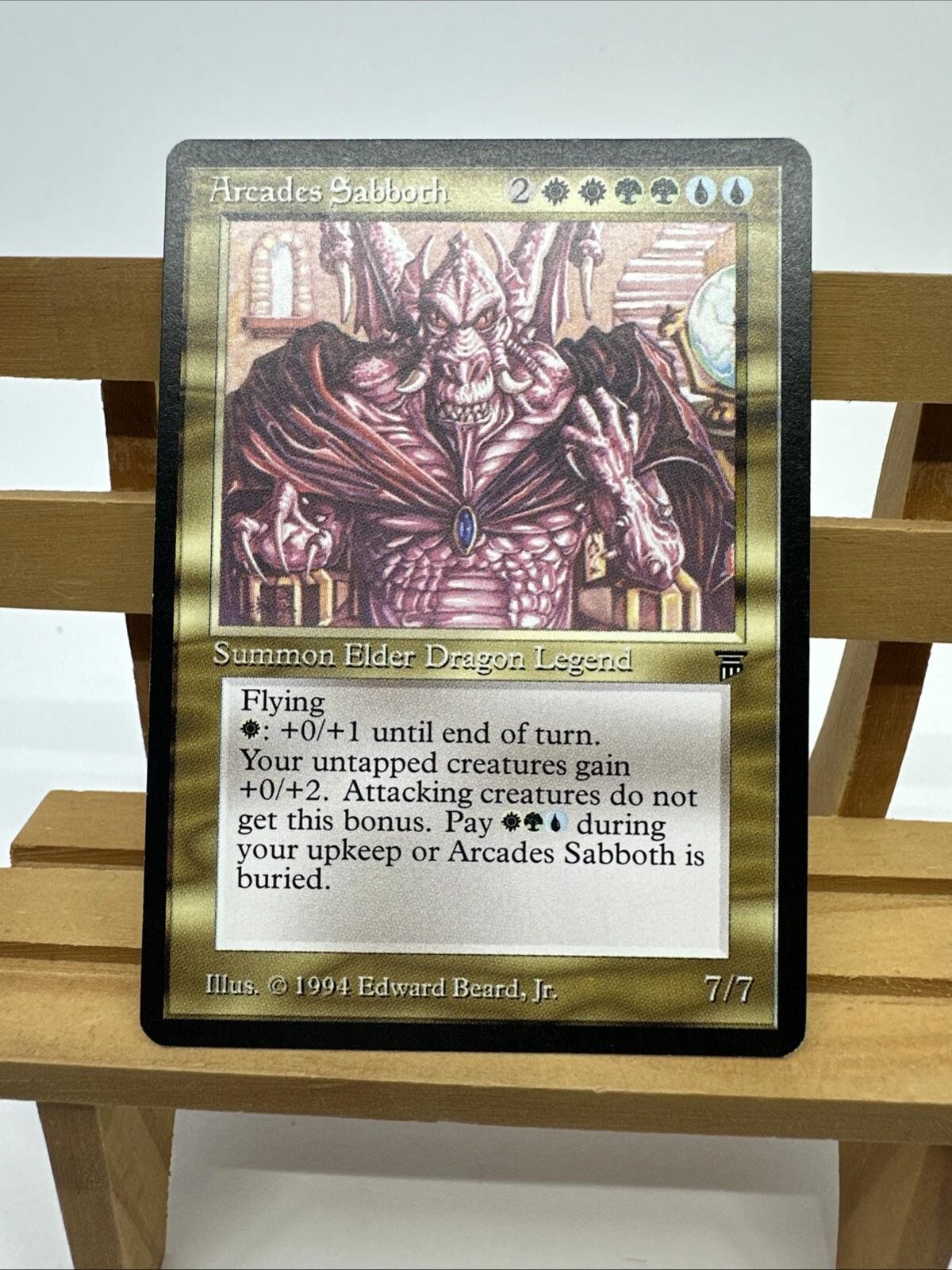 Arcades Sabboth Elder Dragon Legend Magic Card