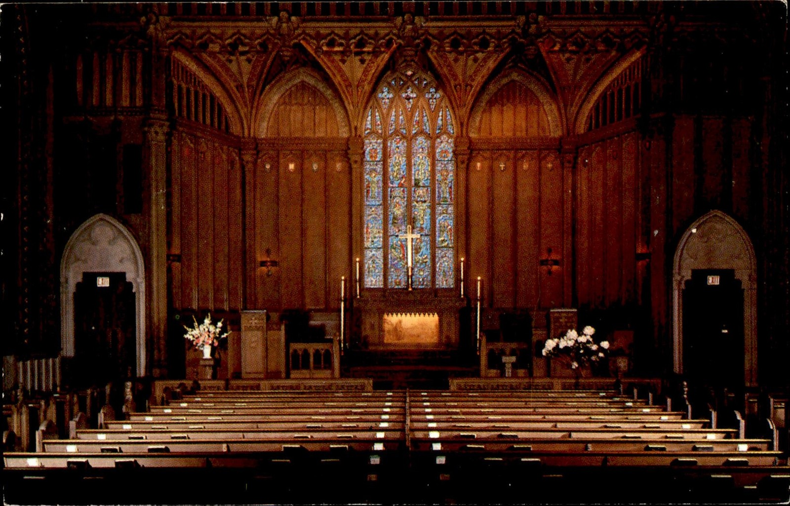 Chicago Temple (First Methodist) - 1839 Postcard