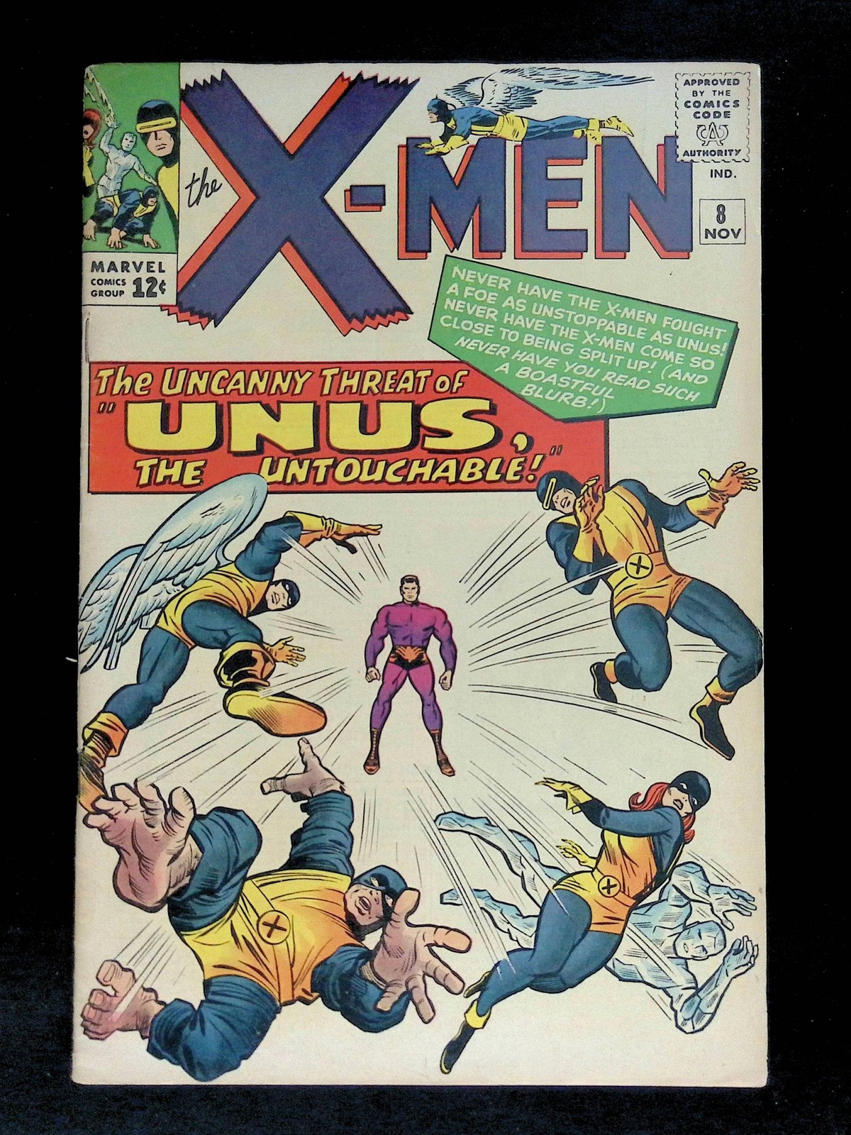 1964 X-Men 8 1st Unus the Untouchable Marvel