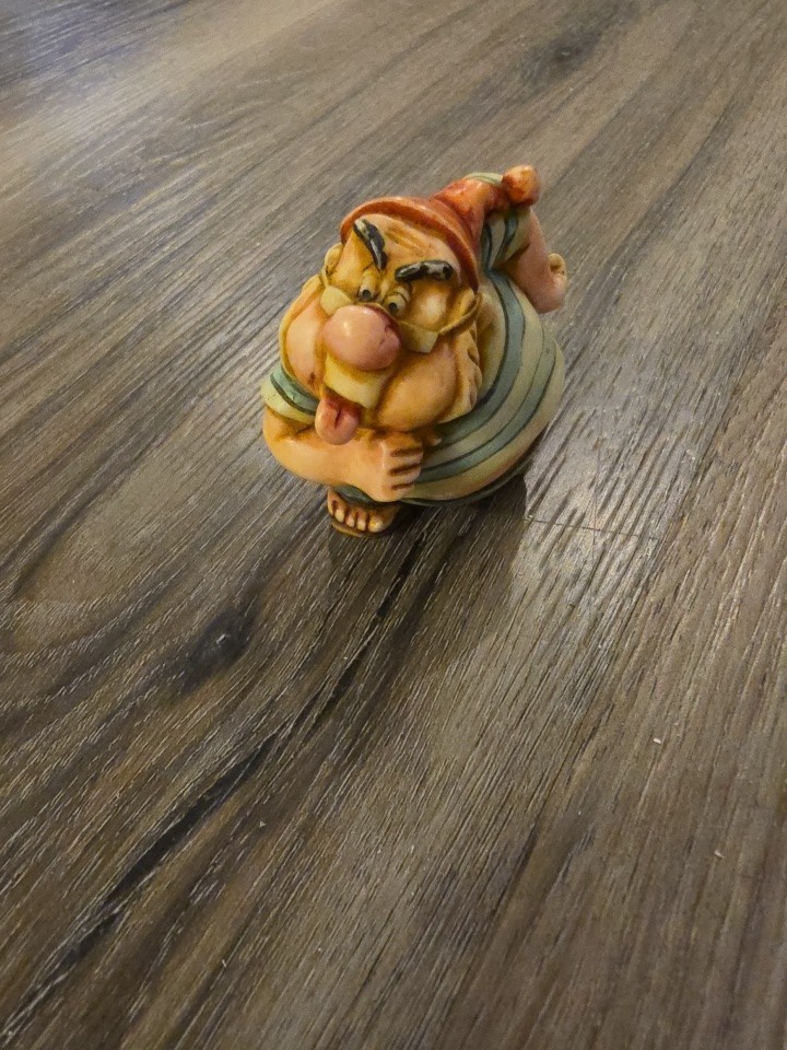 DISNEY HARMONY KINGDOM PETER PAN MR SMEE FIGURINE