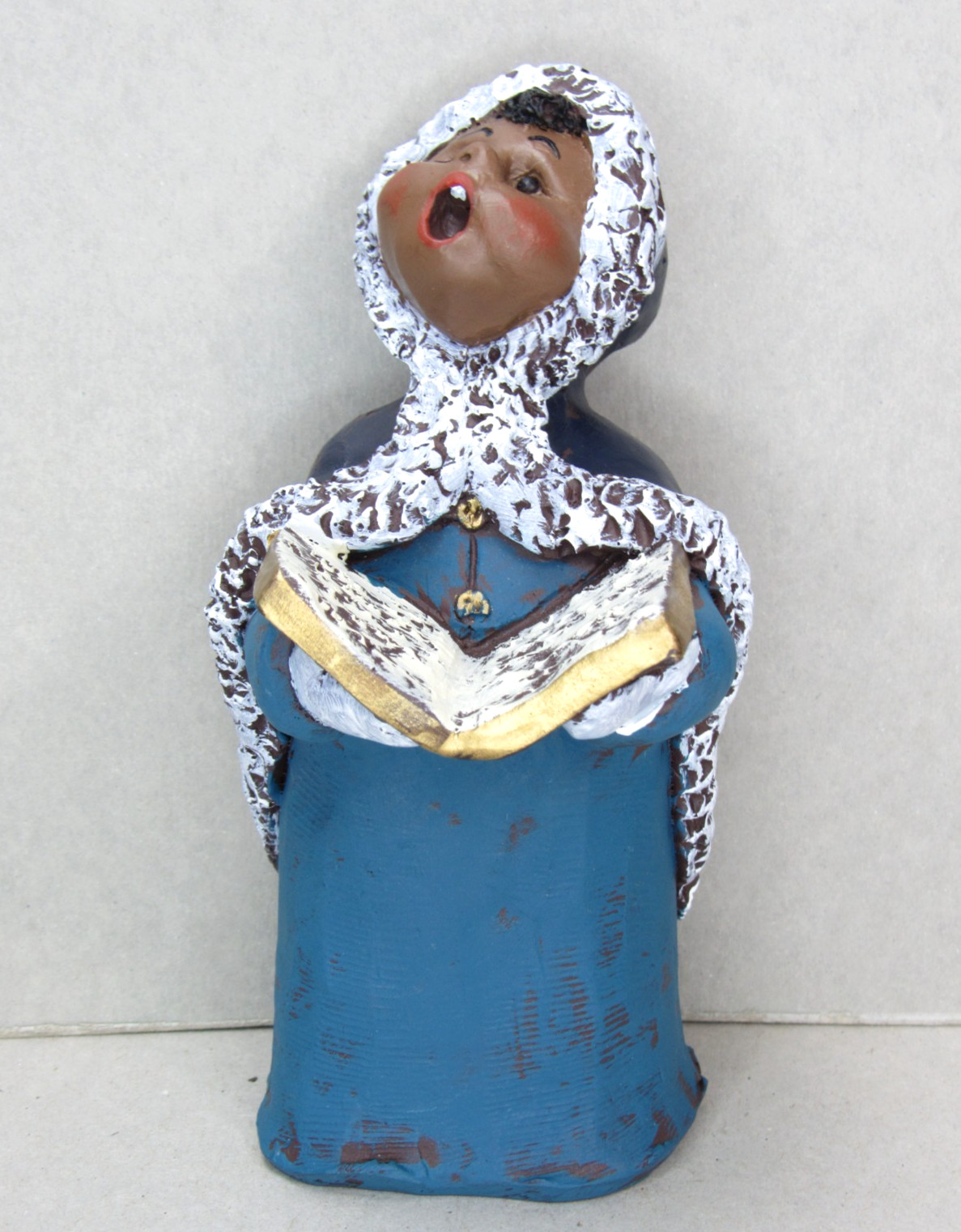 RARE Vtg PJ\'s Dickens Cedartown Carolers Baby Sister Figurine Patricia Hennon