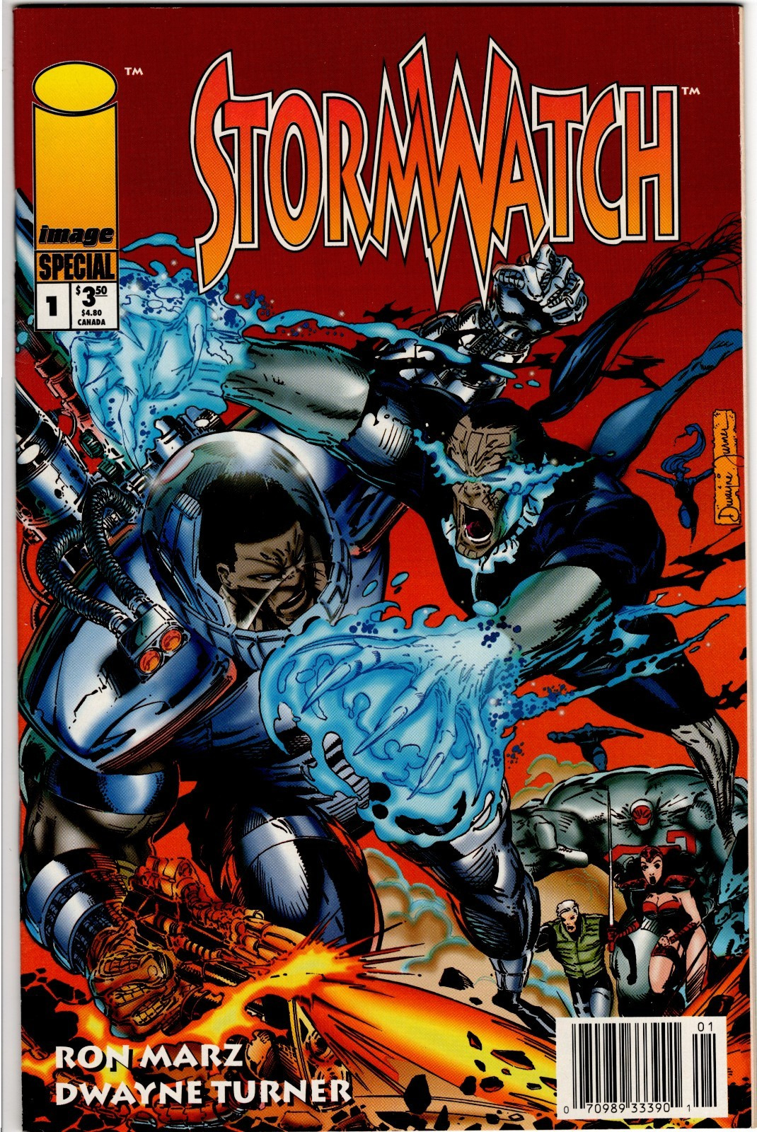 STORMWATCH SPECIAL #1 (1994) Image: Newsstand: VF+