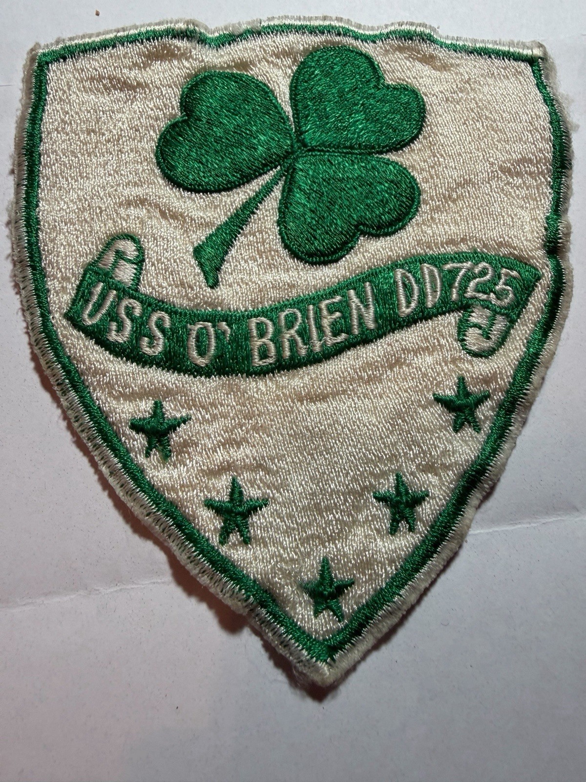 Vintage uSS O’Brien DD725 patch 
