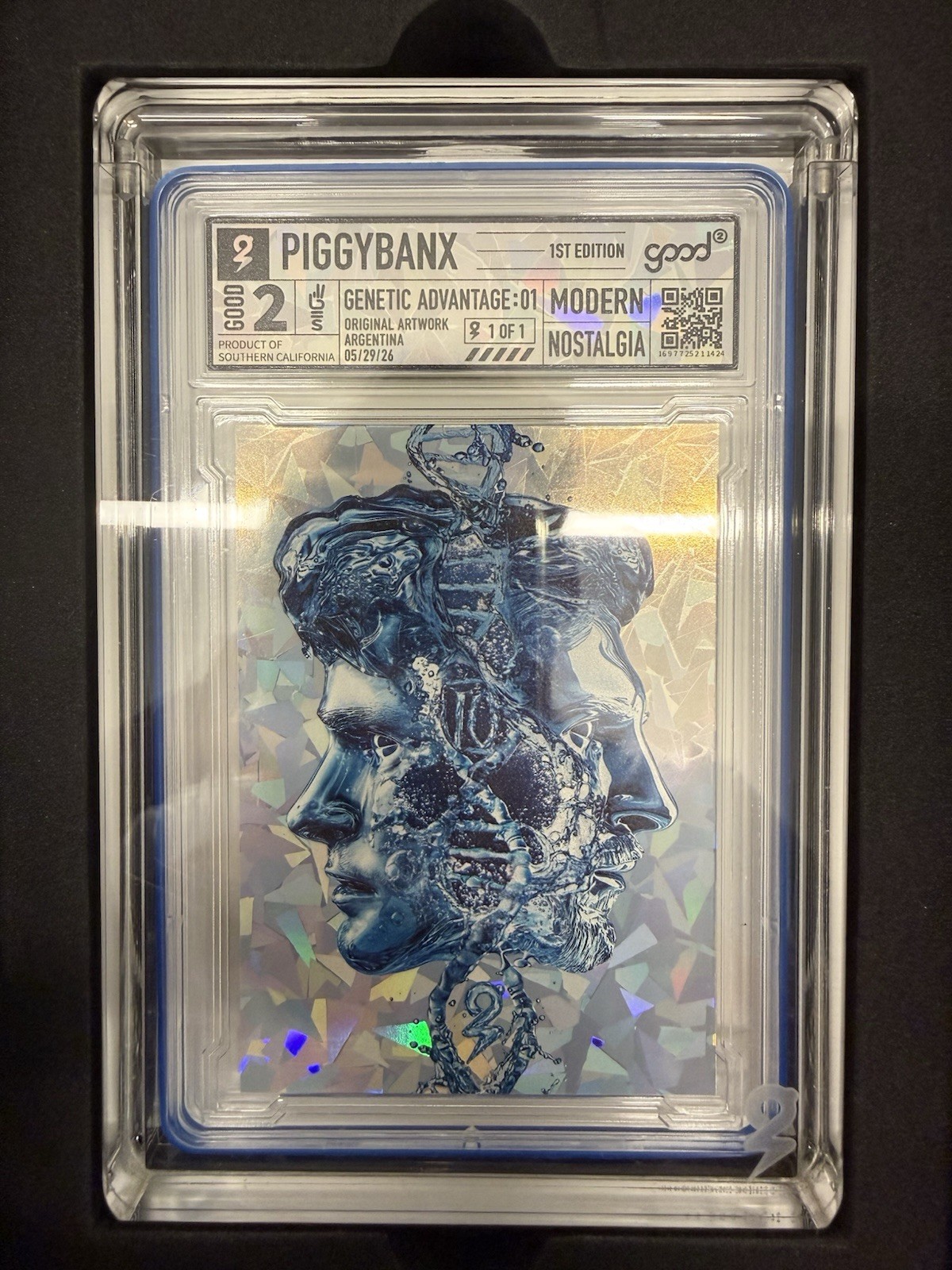 PIGGYBANX 1/1 Genetic Advantage :01 Messi and Maradona Modern Nostalgia