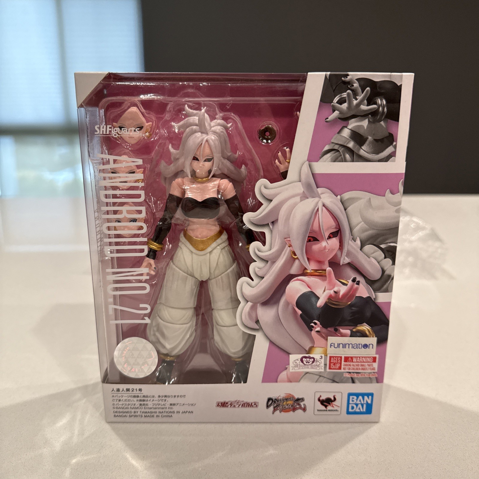 S.H. Figuarts Dragon Ball Fighter Z Android No. 21 Action Figure Bandai