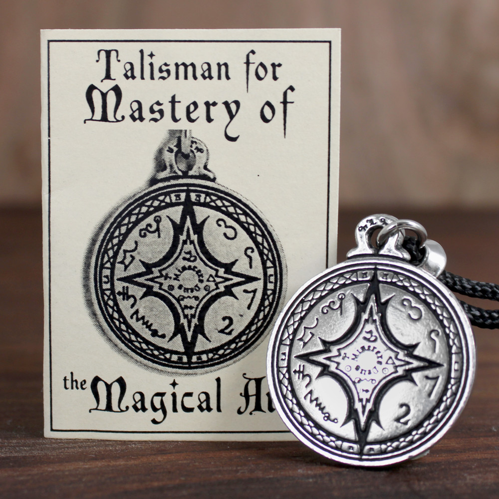 Talisman For Mastery of the Magical Arts Pendant Seal Hermetic kabbalah jewelry