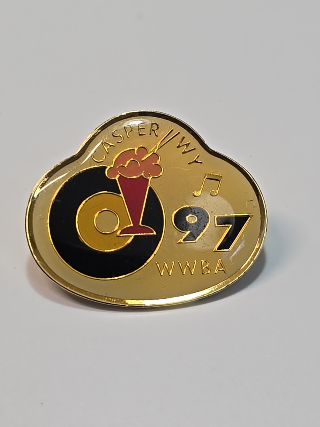 WWBA Casper WY 97 Lapel Pin Wyoming Women\'s Bowling Association 1997