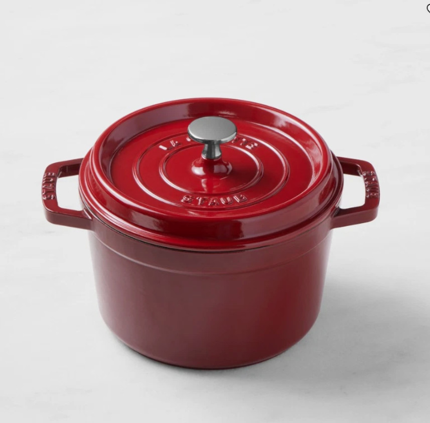 Staub Enameled Cast Iron Deep Oven 3 Qt Dutch Oven Cocotte Cookware Staub Enameled Cast Iron Deep Oven 3 Qt Dutch Oven Cocotte Cookware