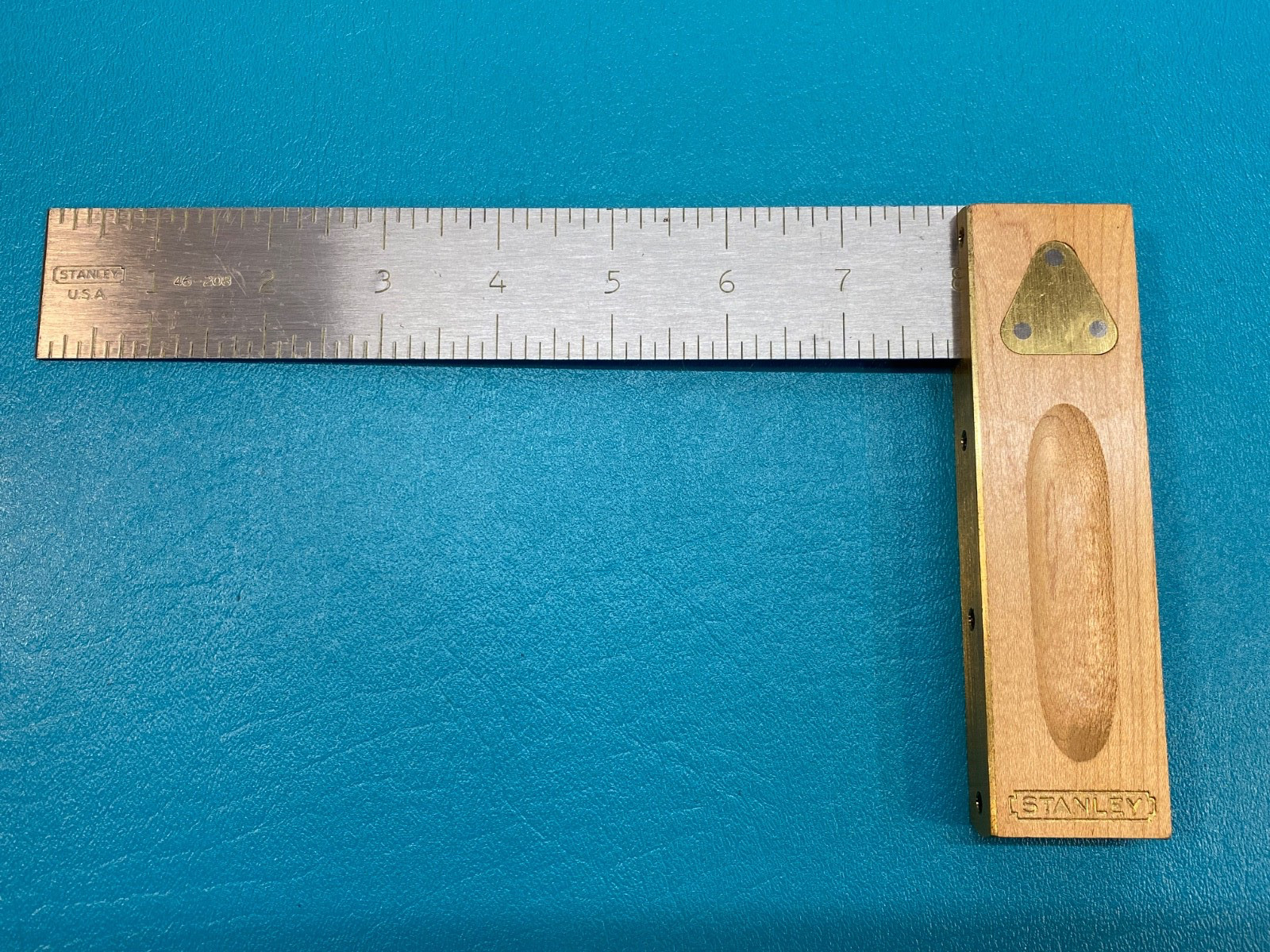 Vintage Stanley 46-208 Tri Square 8\
