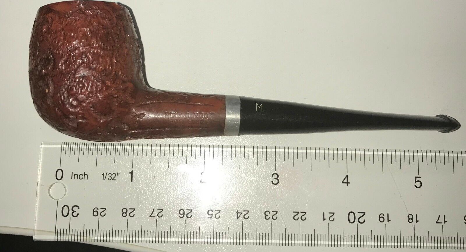 Vintage Mello Root Pipe Made With Imported Briar - Made In Italy