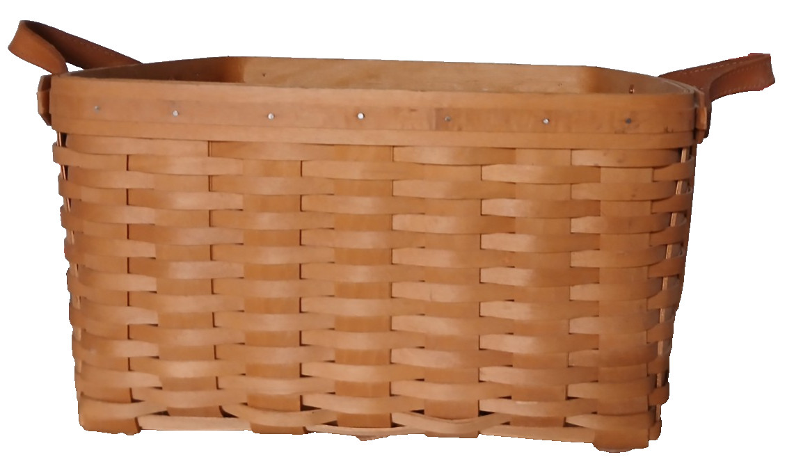 Longaberger Small Wash Day Laundry Basket - 16 1/4” x 15 3/4” x 8 1/2” Near MINT