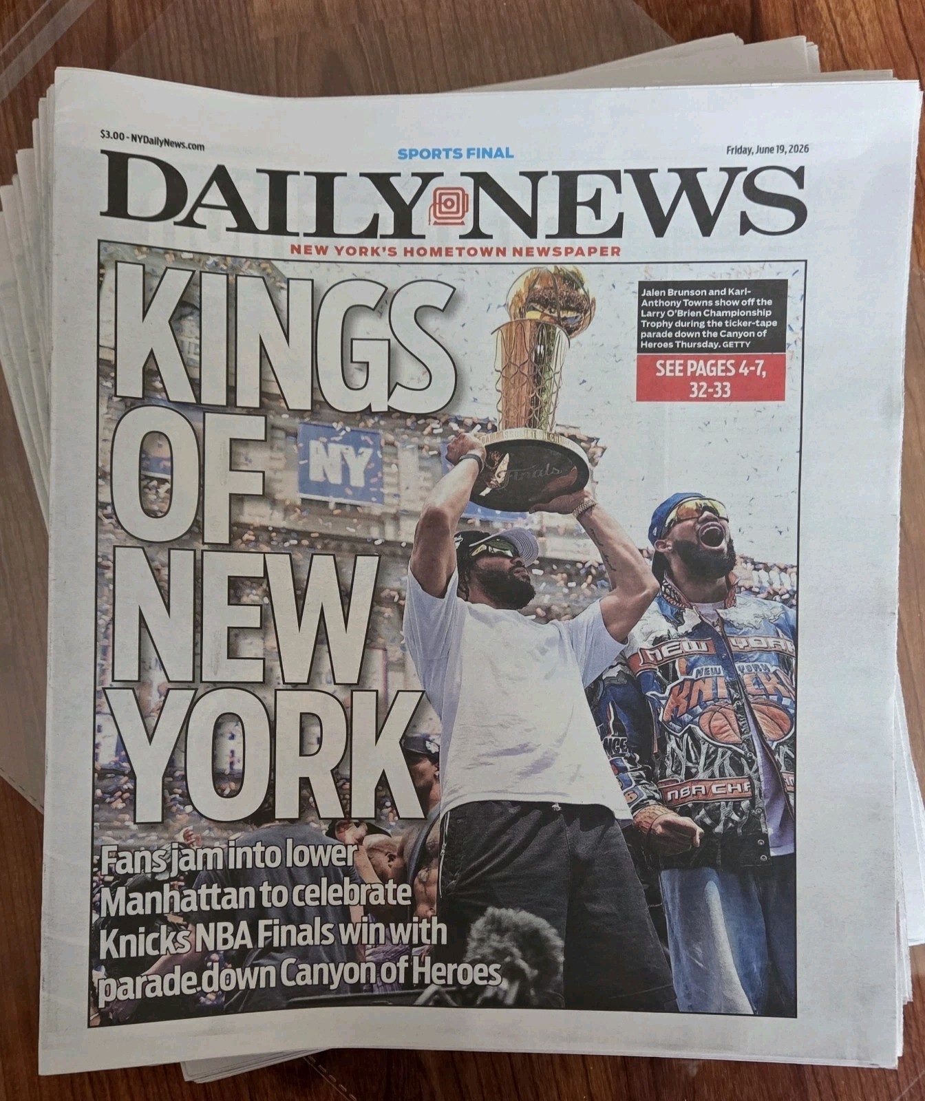 NY KNICKS 