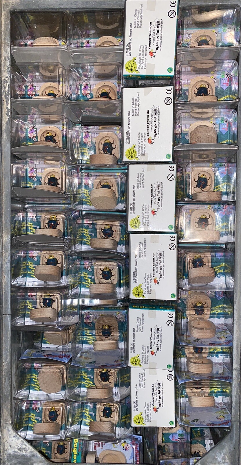 LOT OF 291 Vintage Y2K Bug Bugtown Bugs Lord Howard’s Hand Carved RARE