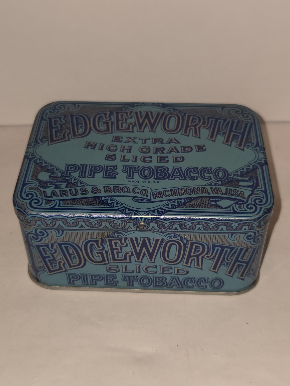 Vintage Edgeworth Pipe Tabacco Tin WOW