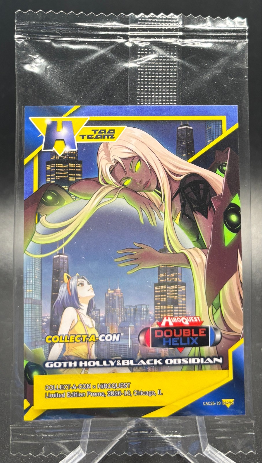 HiROQUEST Collect-A-Con Chicago 2026 Sealed Promo Double Helix Aoki CAC26-19