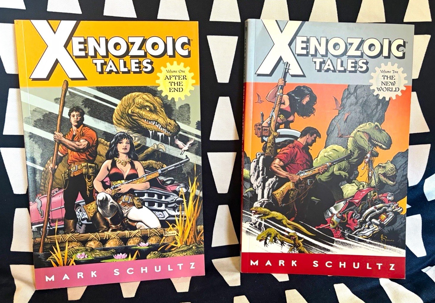 Xenozoic Tales Vol 1–2 by Mark Schultz — Trade Paperback Set (Dark Horse, 2003)