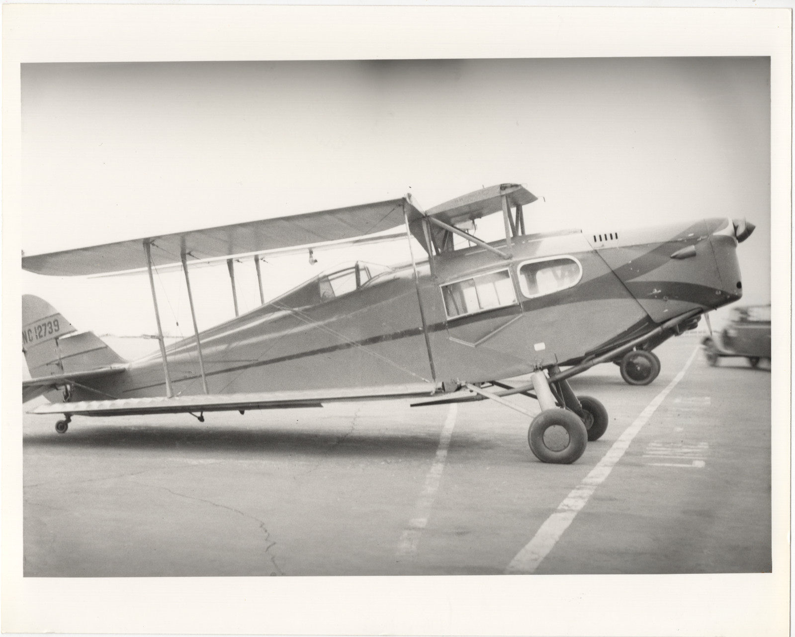 Fox Moth NC12739 de Havilland DH.83 American-Owned 1930s Biplane Photo 8x10