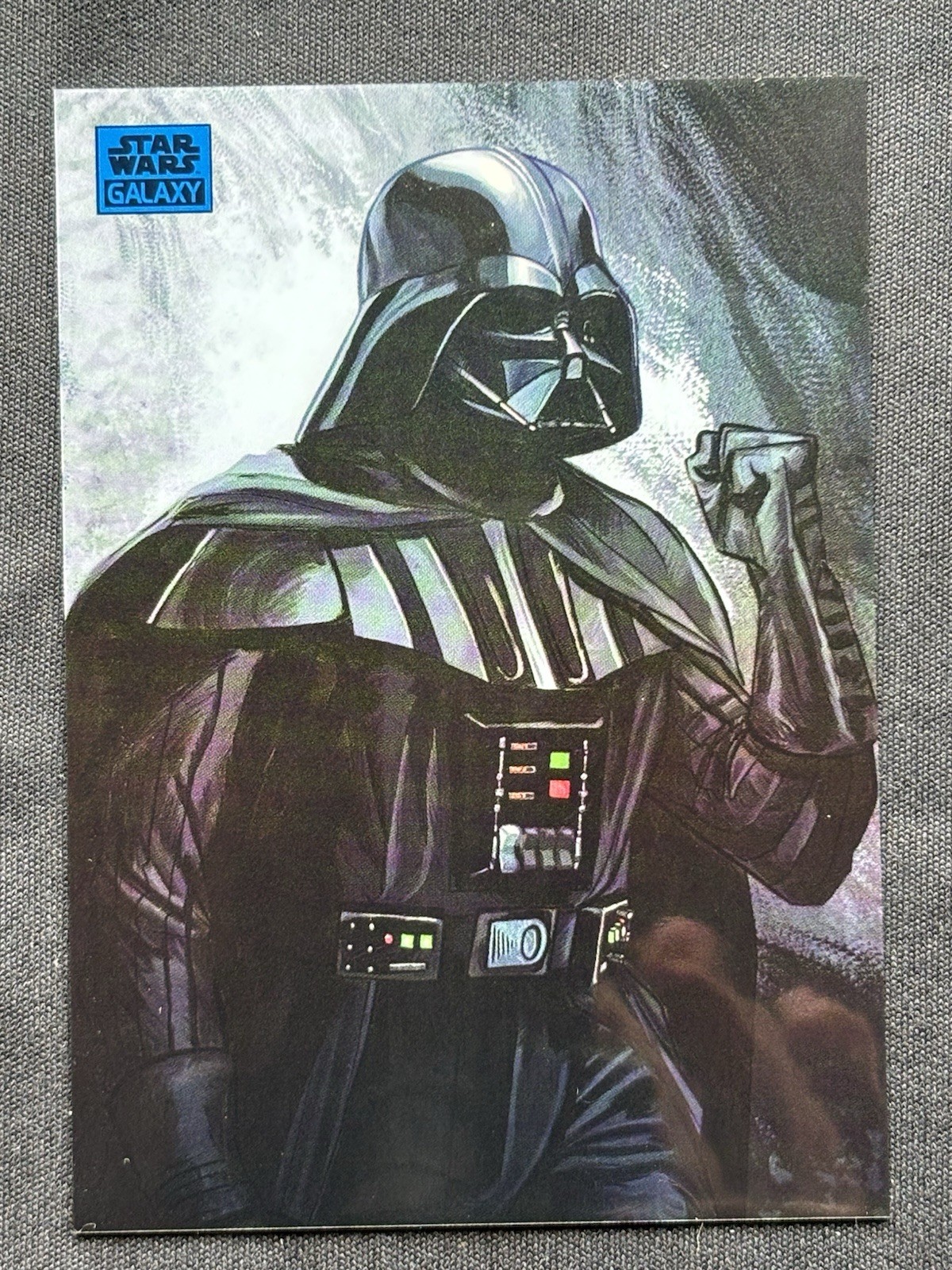 Darth Vader /Galactic Empire GE-15 2024 Topps Star Wars Galaxy Blue Ref 105/150