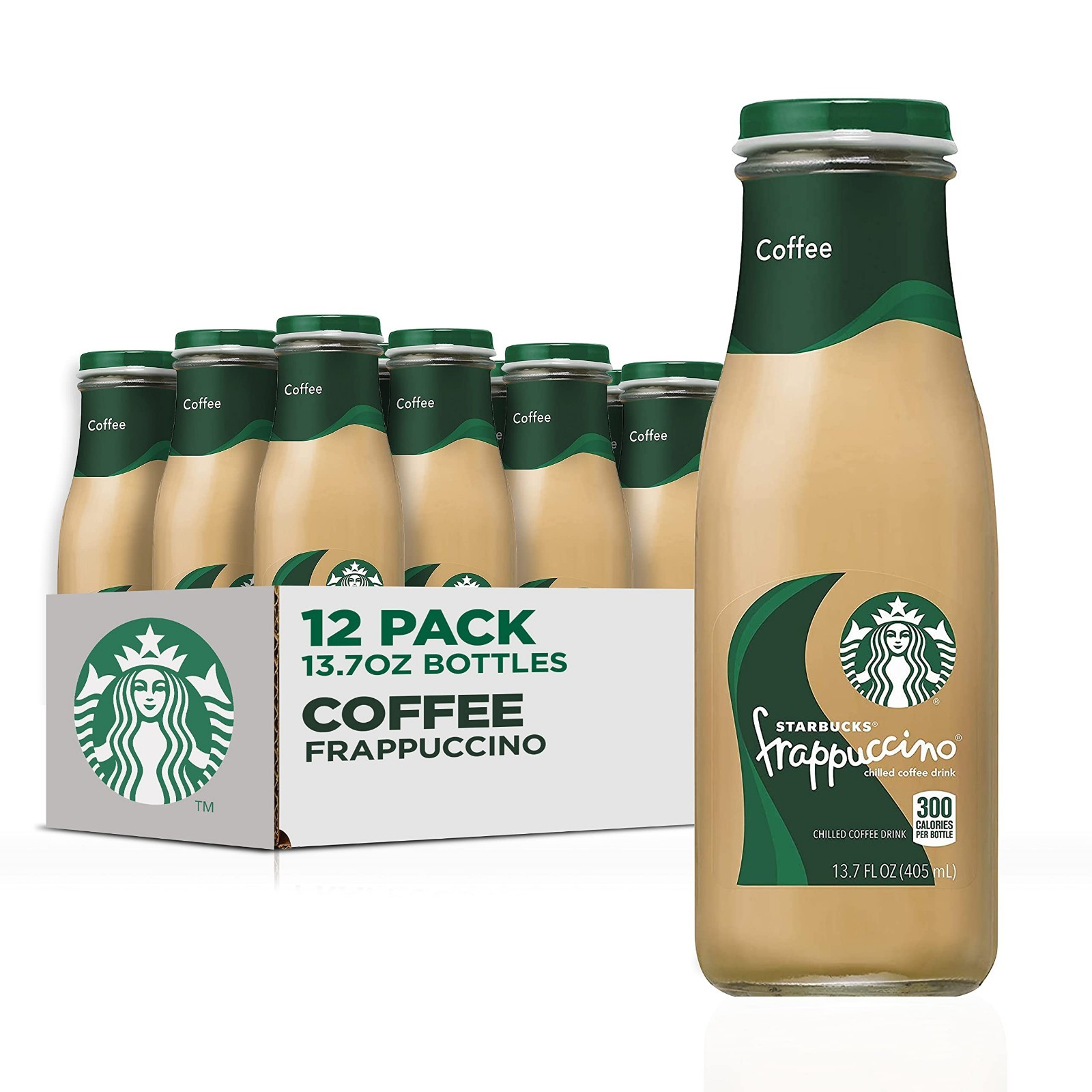 Delicious Coffee Frappuccino Drink, 13.7 fl oz Bottles, 12 Pack - Refreshing Ice Delicious Coffee Frappuccino Drink, 13.7 fl oz Bottles, 12 Pack - Refreshing Ice