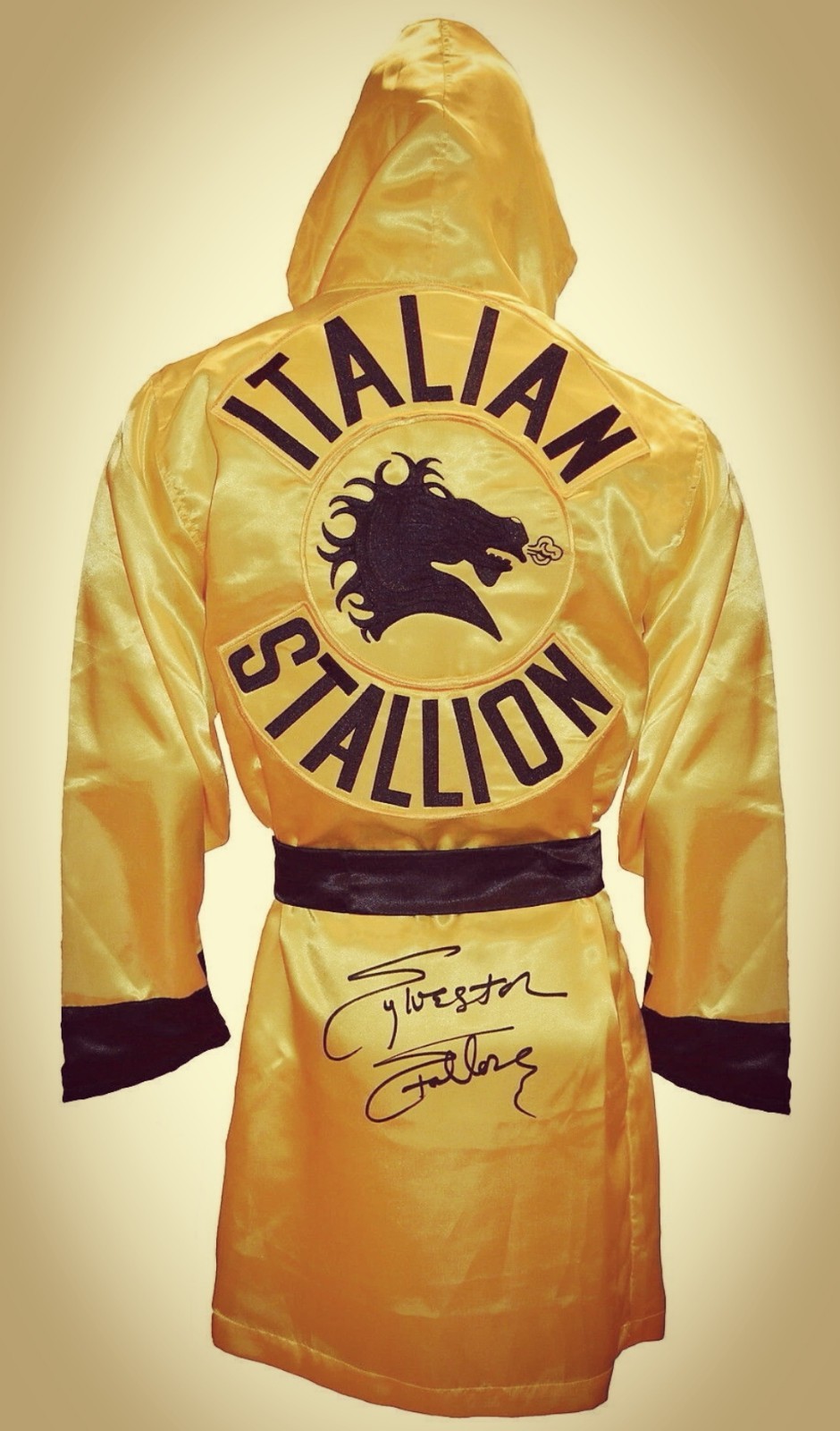 Sylvester Stallone Rocky Boxing Robe Autographed Autograph Rambo COA 