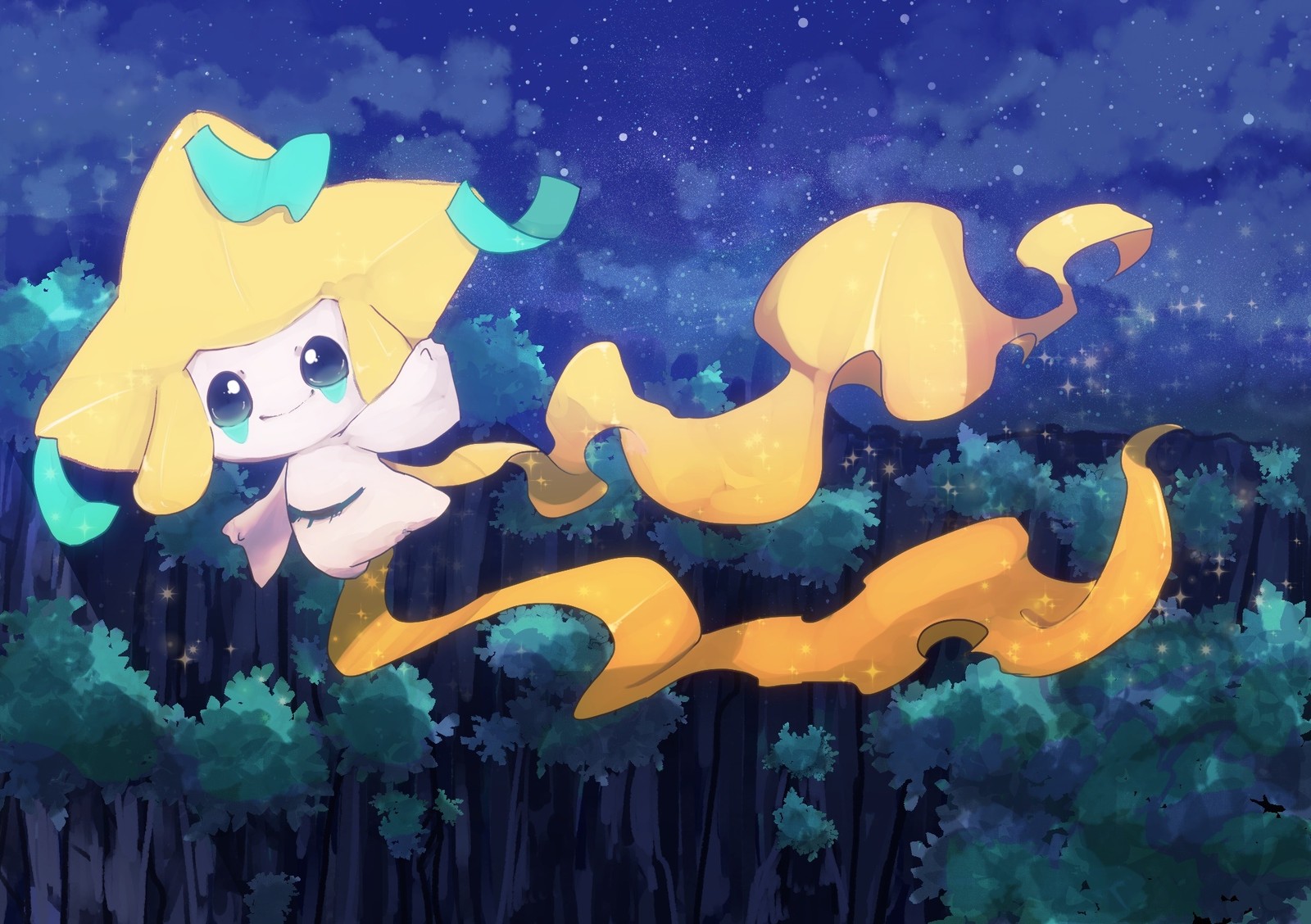 Jirachi Anime Poster 11x17in Glossy High End Print Wall Art Decor Jirachi Anime Poster 11x17in Glossy High End Print Wall Art Decor