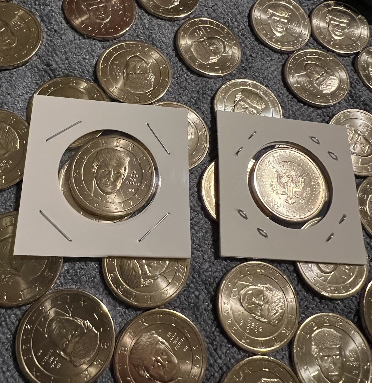 💰2x 2026 P President Trump Semiquincentennial $1 Coin SHIPS NOW🚀