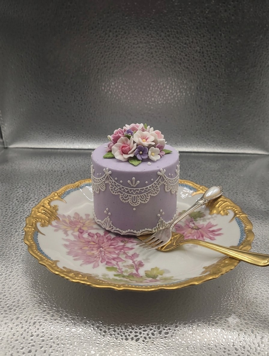 6 Antiques Limoges Gold Gillt  Scalloped 1891-1907 Dessert Or Bread