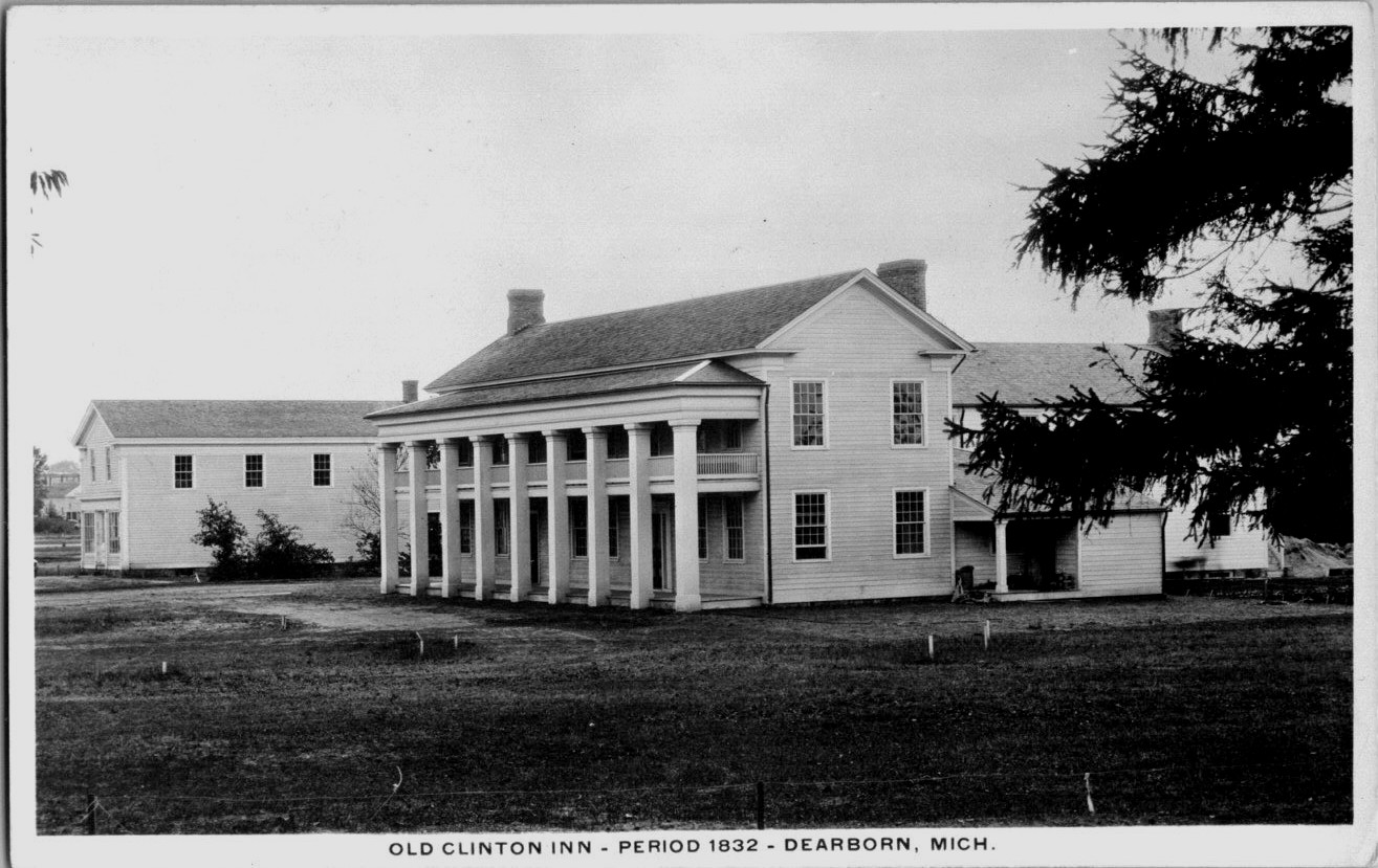 Vintage Postcard 1926-1940 Old Clinton Inn, Dearborn, Michigan (MI) RPPC Vintage Postcard 1926-1940 Old Clinton Inn, Dearborn, Michigan (MI) RPPC
