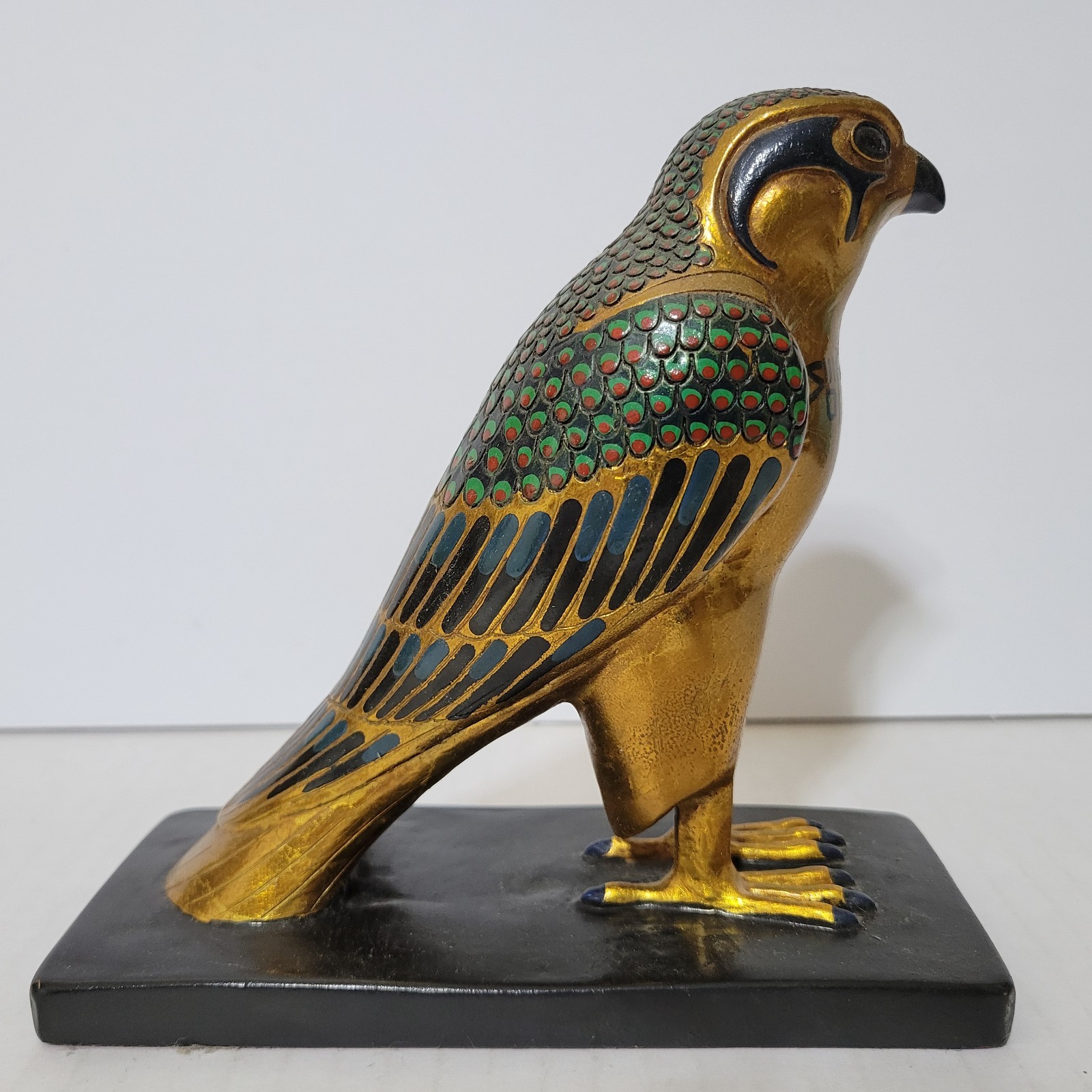 Egyptian Falcon God Horus Artisans Guild International AGI Figurine Statue 6”