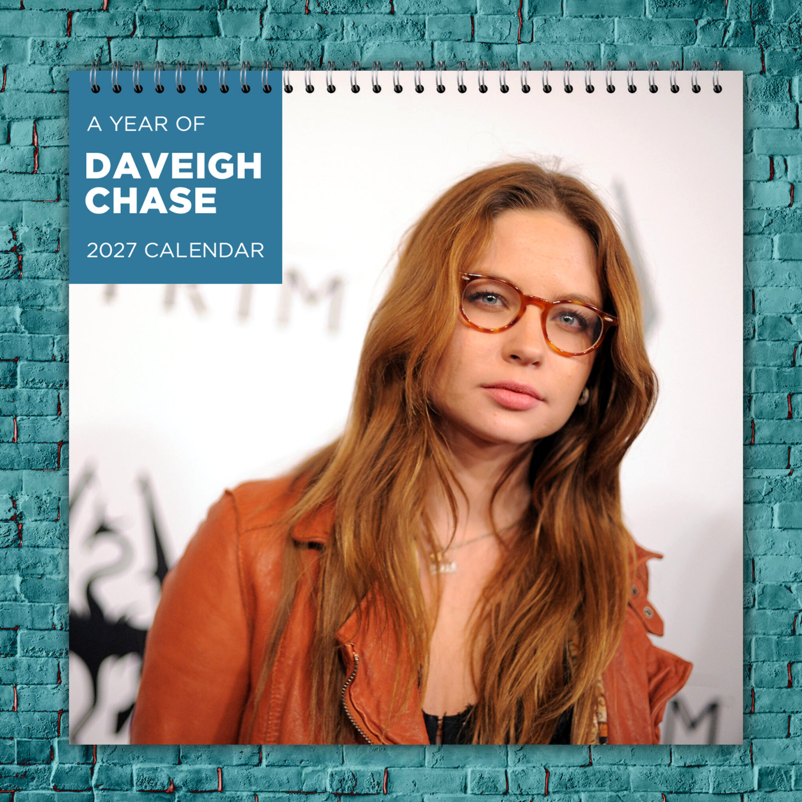 Daveigh Chase 2027 Wall Calendar 12 Month Celebrity Photo Fan Collectible