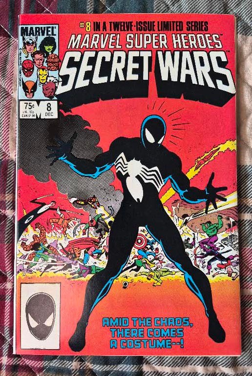 Marvel Super Heroes Secret Wars #8 Origin of Black Suit/Venom NM High Grade