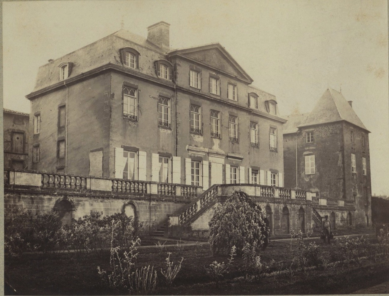 France, Château de Terrebasse Vintage Albumen Print Albumen Print 17x22 France, Château de Terrebasse Vintage Albumen Print Albumen Print 17x22