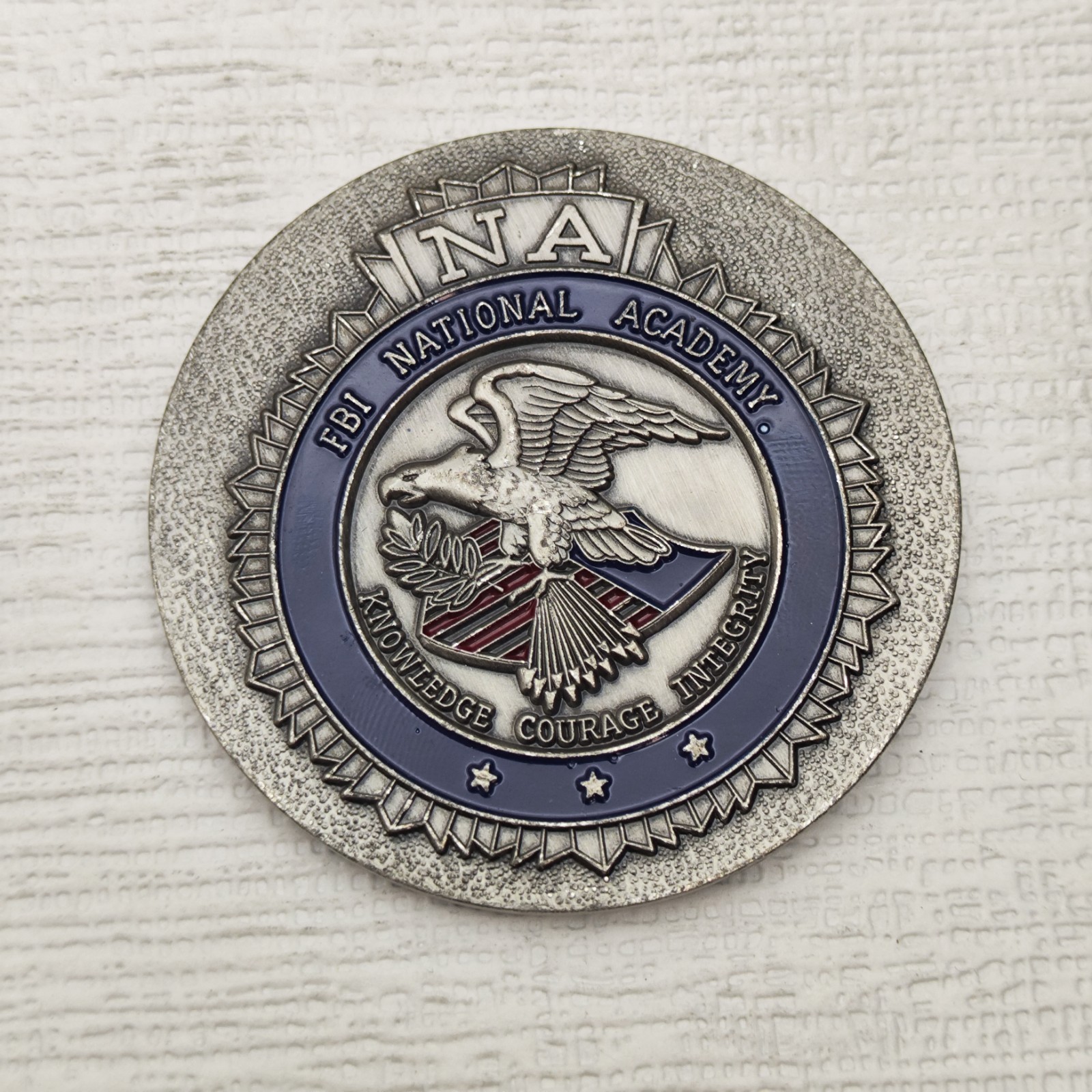 FBI National Academy the Yellow Brick Road Challenge Coin