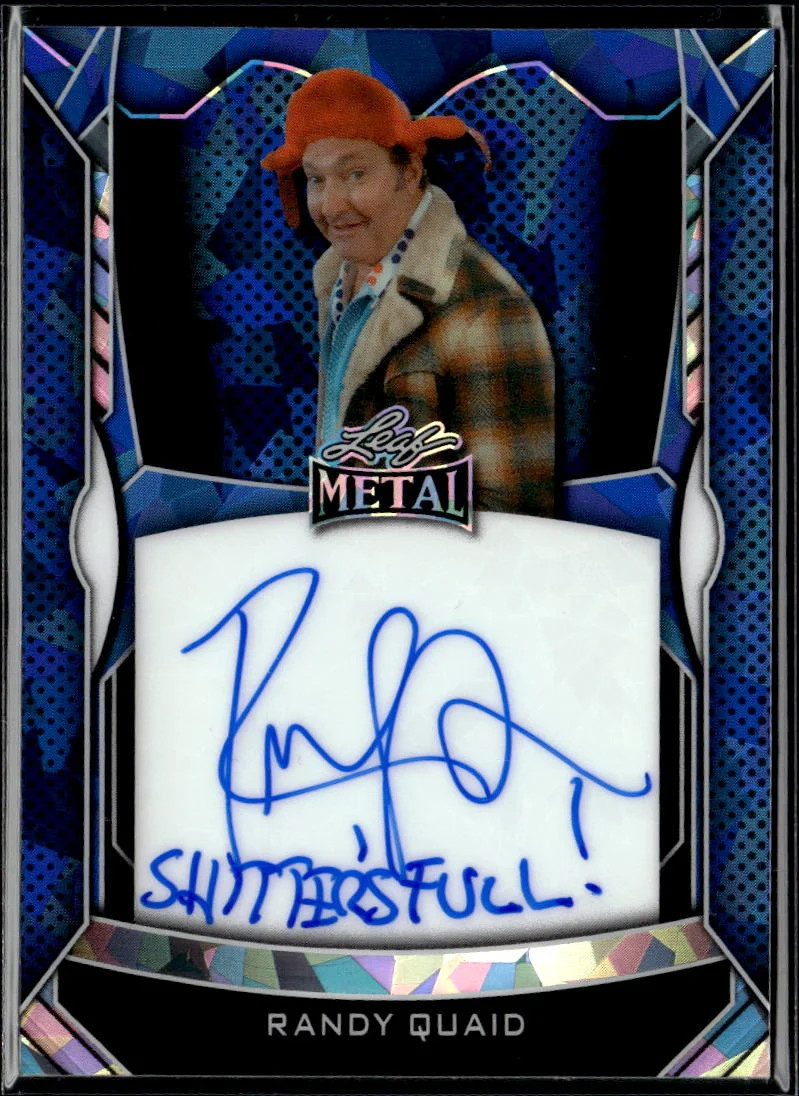 Randy Quaid 2025 Leaf Metal Inscription \