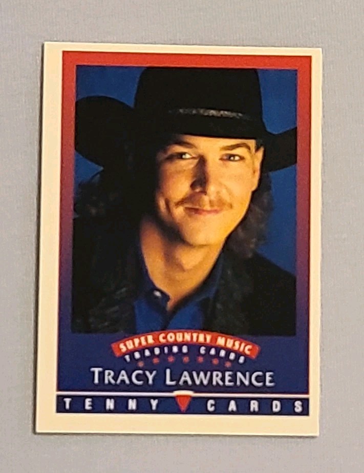 1992 Tenny Cards Super Country Music Tracy Lawrence 1992 Tenny Cards Super Country Music Tracy Lawrence