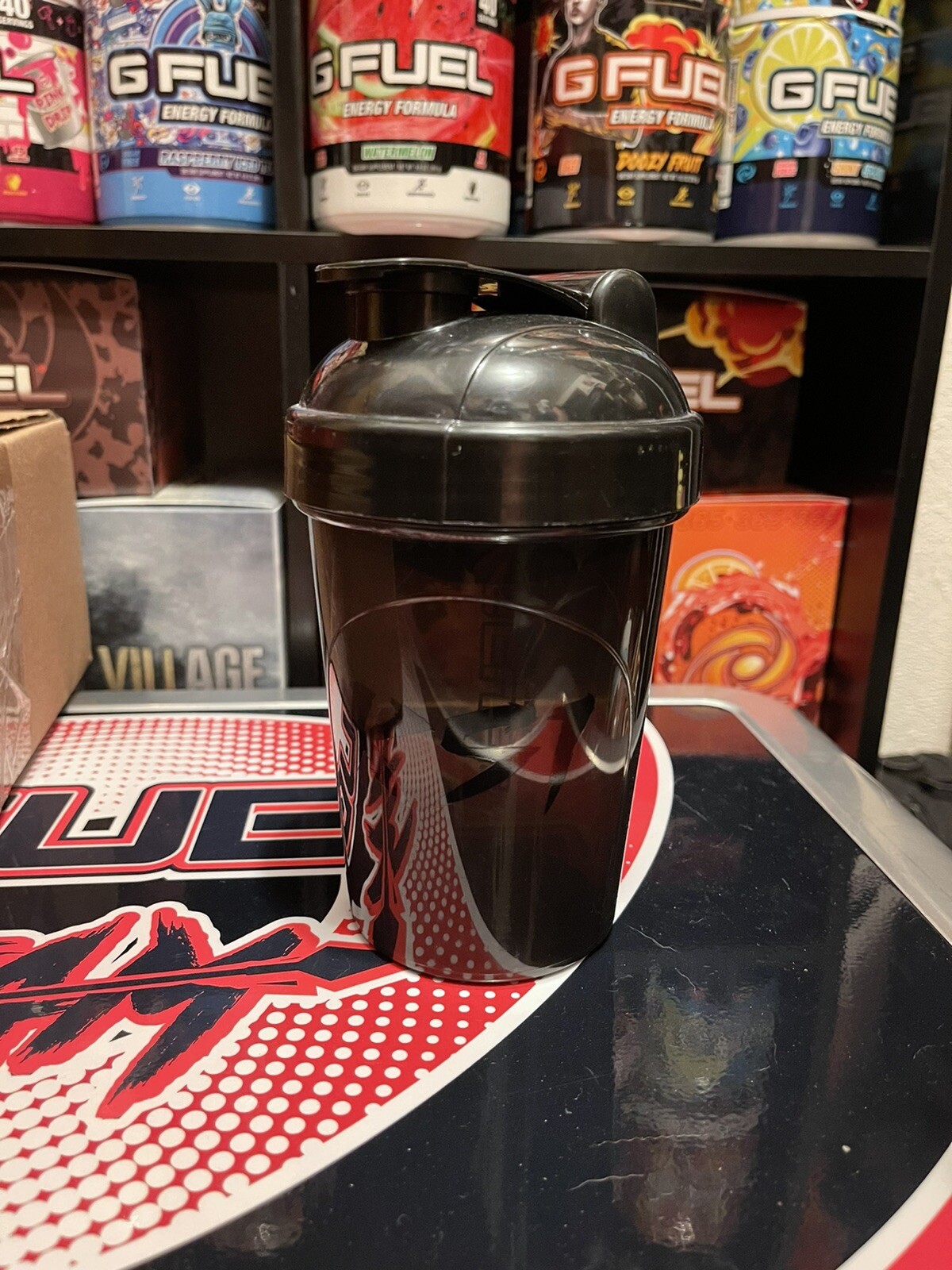 Blacked Out KSI GFuel Shaker