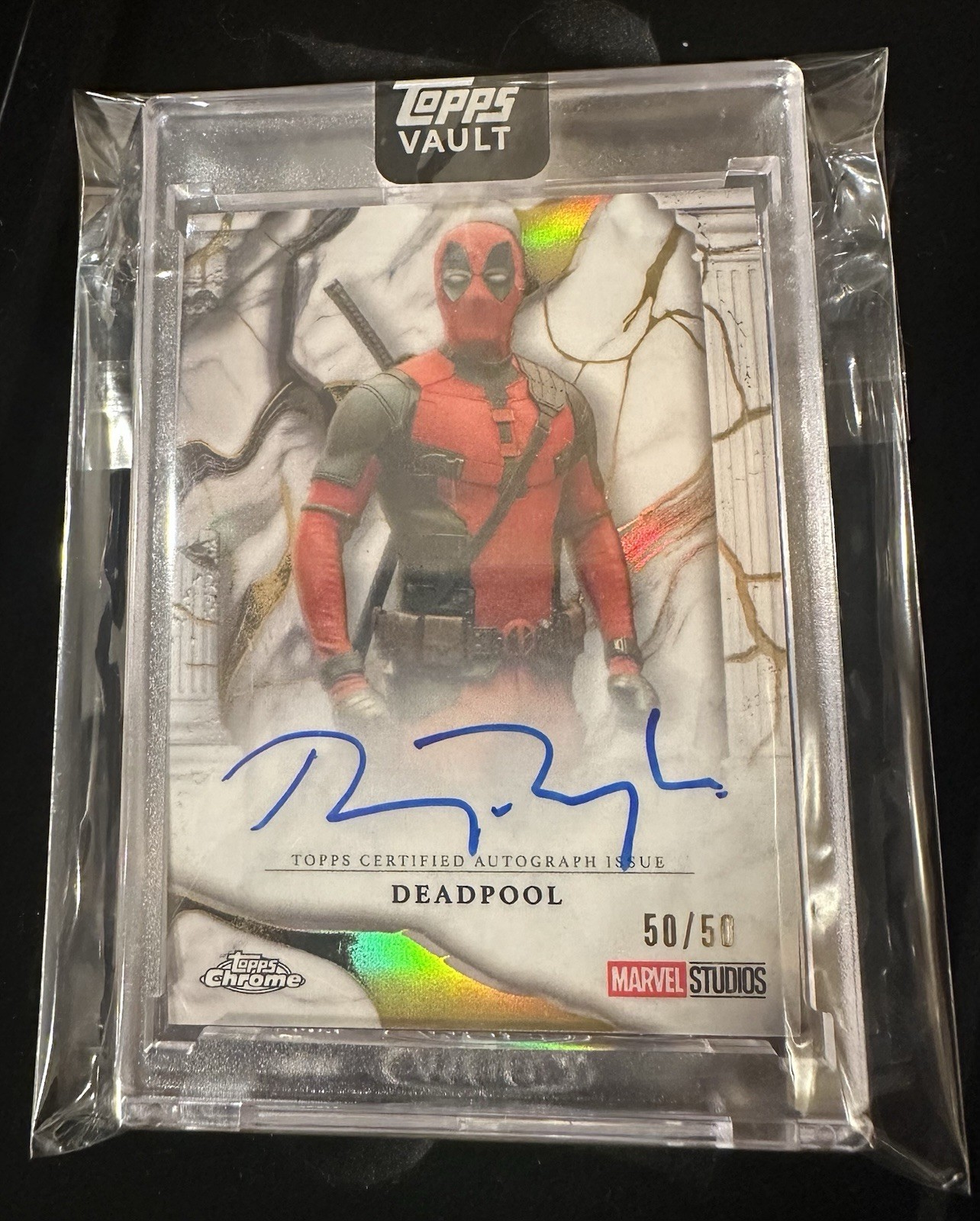 2025 Topps Vault Deadpool Auto 50/50