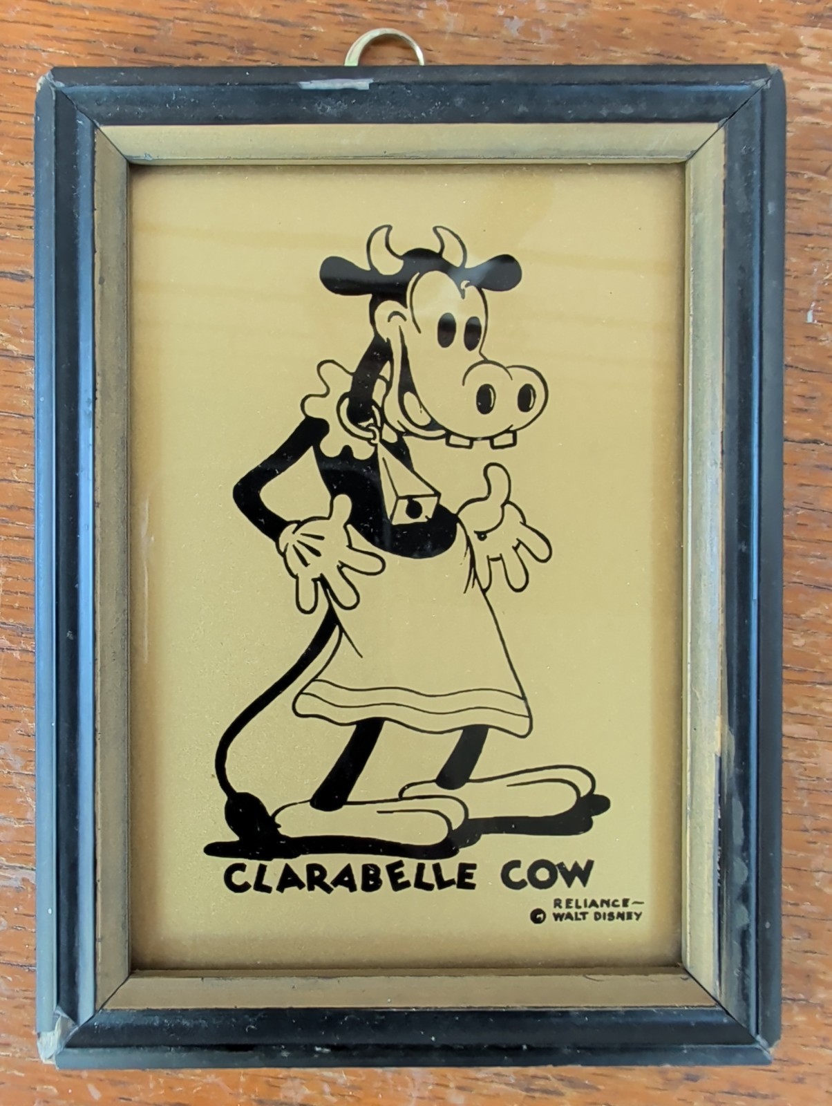 Disney Reliance Picture Clarabelle Cow D-110 Early Walt Disney copyright 1930's