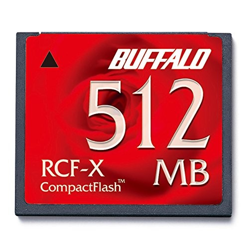 Buffalo BUFF CompactFlash 512MB RCF-X512MY NEW