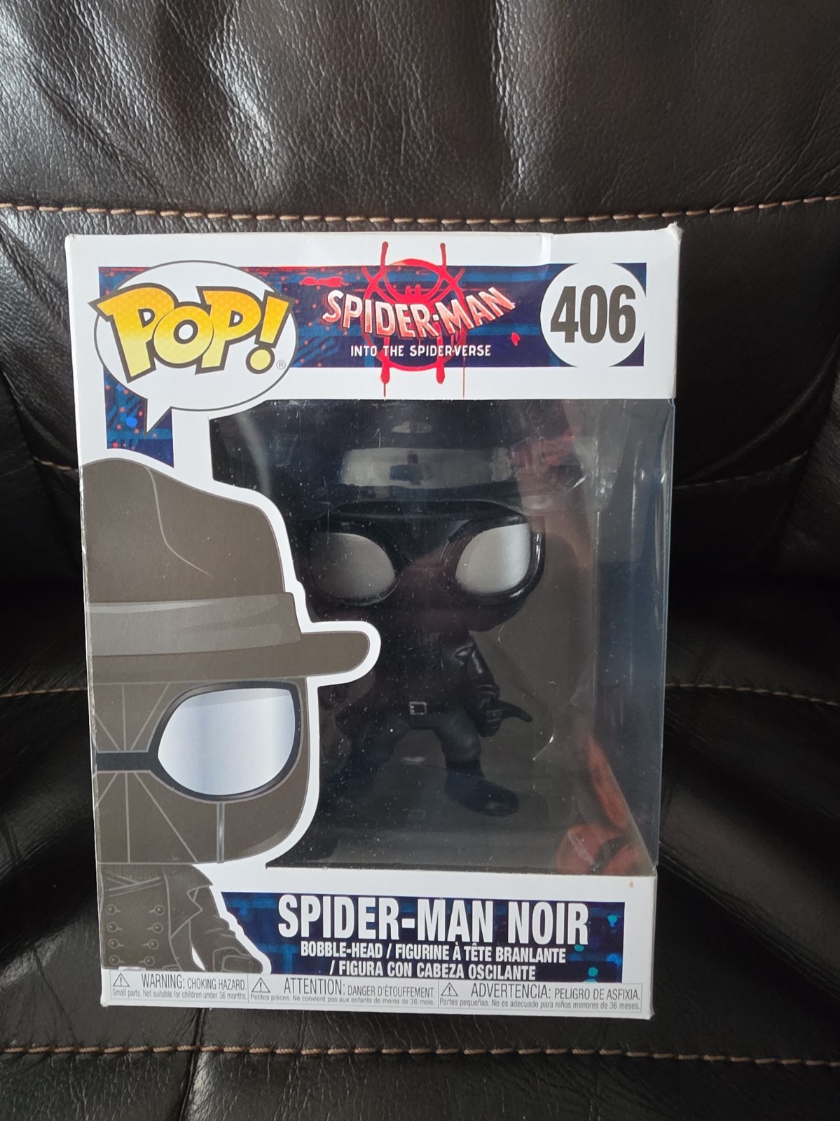 Funko Pop Vinyl: Marvel - Spider-Man Noir #406 - Into The Spiderverse