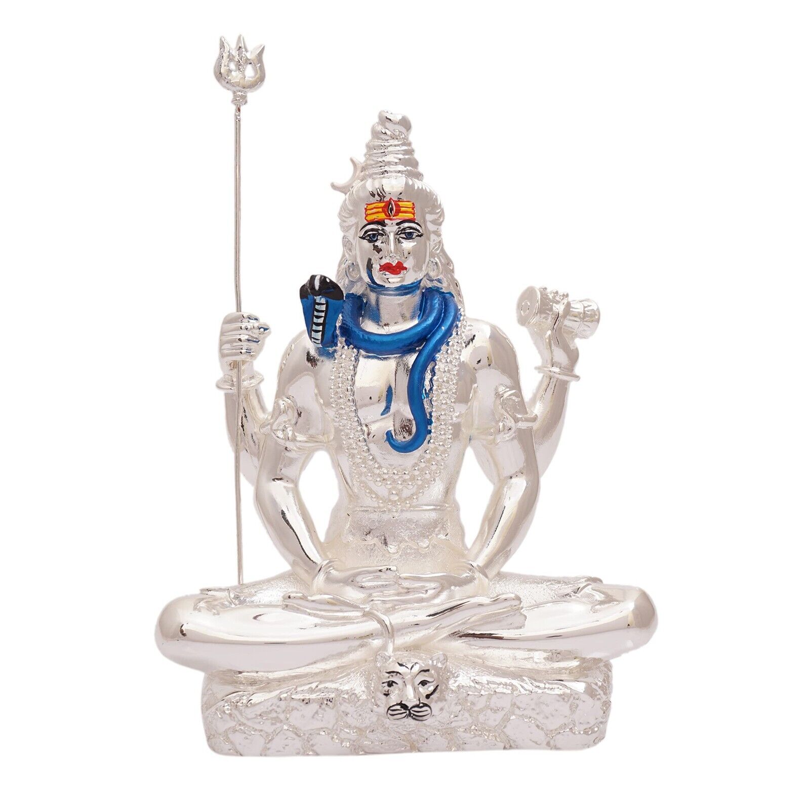 Handmade Resin Hindu God Lord Shiv Rare Figure Statue For Home Office Decor Gift