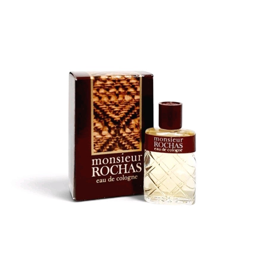 Vintage Monsieur Rochas Miniature Eau de Cologne 