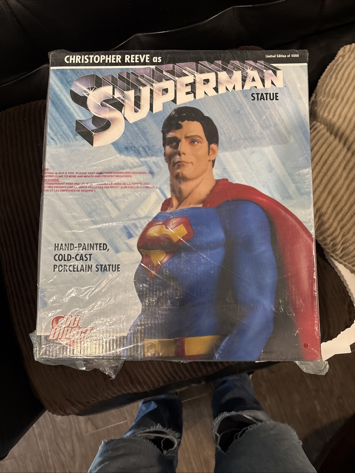 Christopher Reeve Superman Statue Karen Palinko Ltd #0006/4000 DC Direct 2009