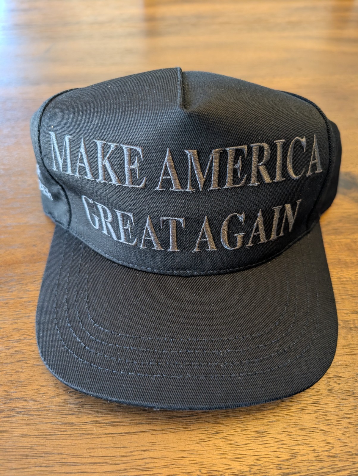 Official Trump Black Dark MAGA Make America Great Again Hat Elon Musk RARE
