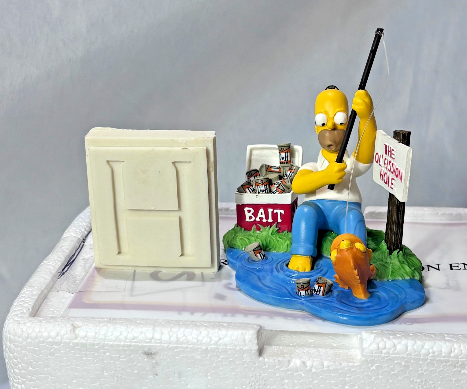 2002 The Simpsons Misadventures Of Homer GONE FISSION #0623B W/ COA
