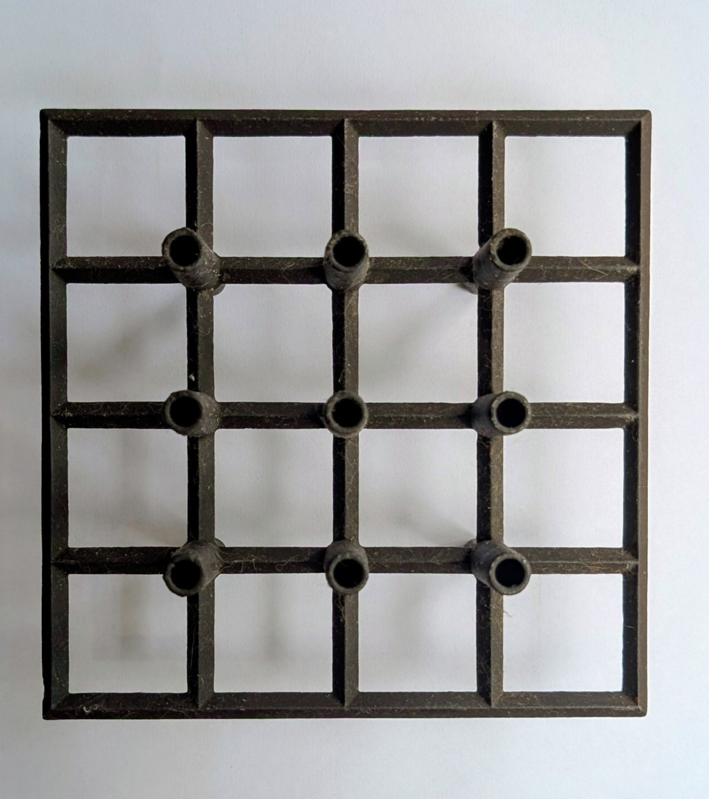 Rare Vintage DANSK Jens Quistgaard Danish Modern Iron Trivet Candelabra